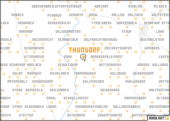 map of Thundorf