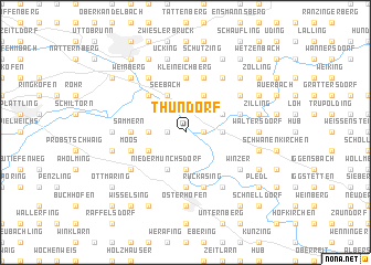 map of Thundorf