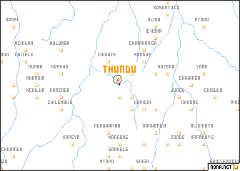 map of Thundu