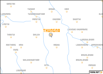 map of Thungna