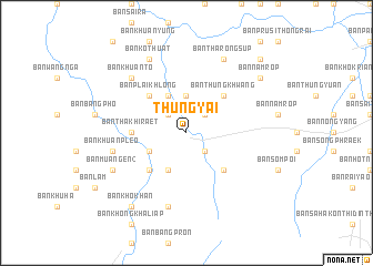 map of Thung Yai