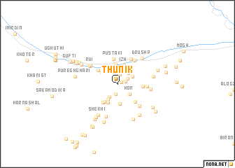 map of Thunik