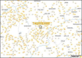 map of Thunne Mār
