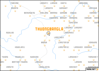 map of Thượng Bắng La