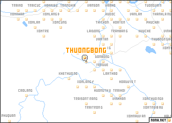 map of Thượng Bồng