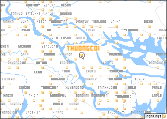 map of Thương Cỏi