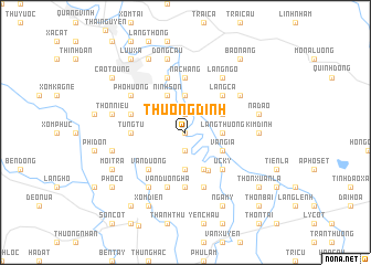 map of Thượng Ðình