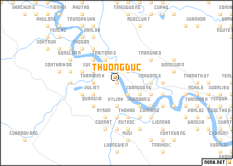 map of Thương Ðức