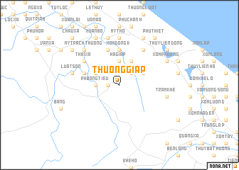 map of Thượng Giáp