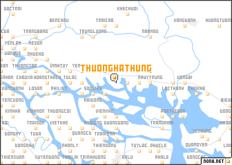 map of Thượng Hạ Thung