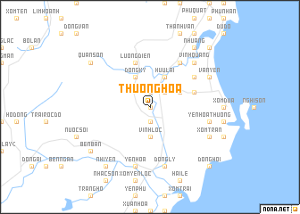 map of Thương Hòa