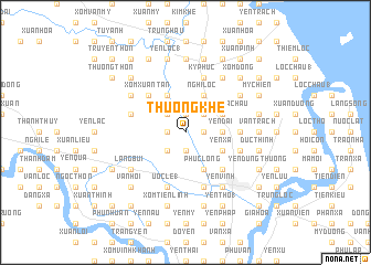 map of Thương Khê