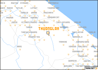 map of Thượng Lâm