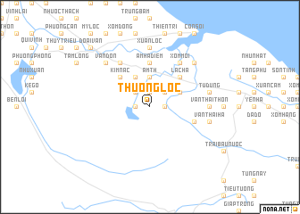 map of Thượng Lộc