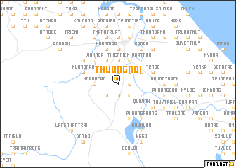 map of Thượng Nội