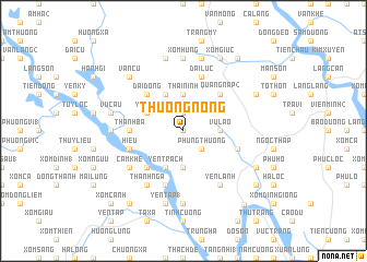 map of Thượng Nông