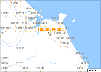 map of Thượng Phong