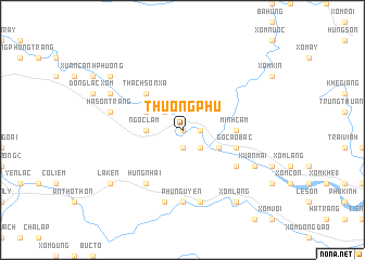 map of Thượng Phú