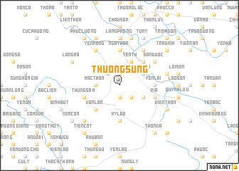 map of Thượng Sung