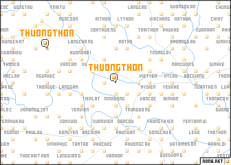 map of Thượng Thôn