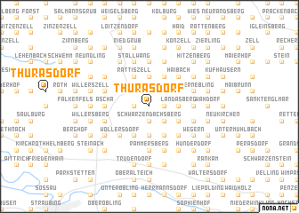 map of Thurasdorf