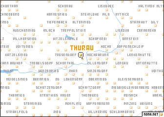 map of Thurau