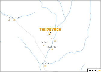 map of Thuraybāh