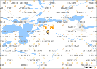 map of Thürk