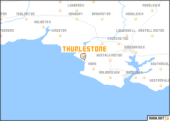 map of Thurlestone