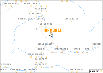 map of Thurmbach