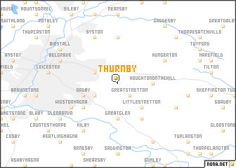 map of Thurnby