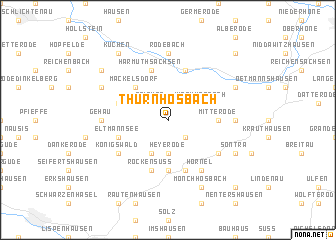 map of Thurnhosbach