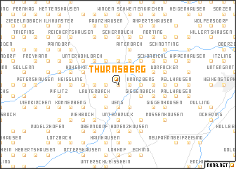 map of Thurnsberg