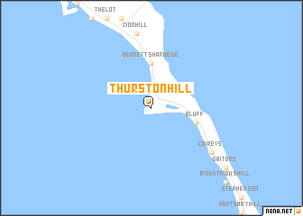 map of Thurston Hill