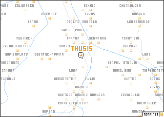 map of Thusis