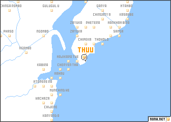 map of Thuu