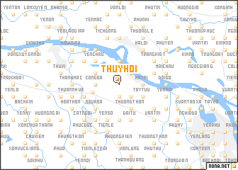 map of Thúy Hội