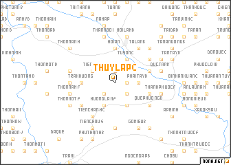 map of Thủy Lâp (2)