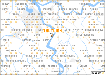 map of Thúy Lĩnh