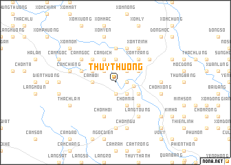 map of Thúy Thương