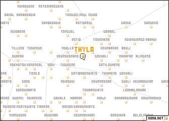 map of Thyla