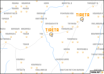 map of Tiaéta