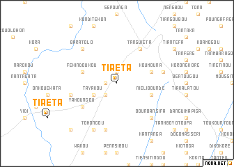 map of Tiaéta