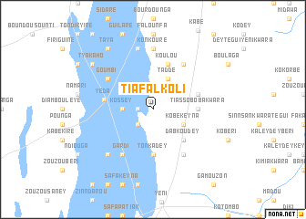 map of Tiafalkoli