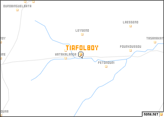 map of Tiafolboy