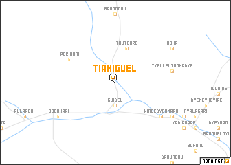 map of Tiahiguel