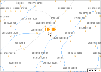 map of Tiaïba