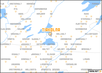 map of Tiakölna