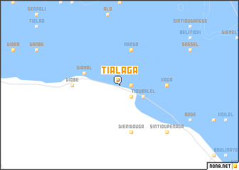 map of Tialaga