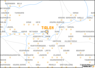 map of Tialèm